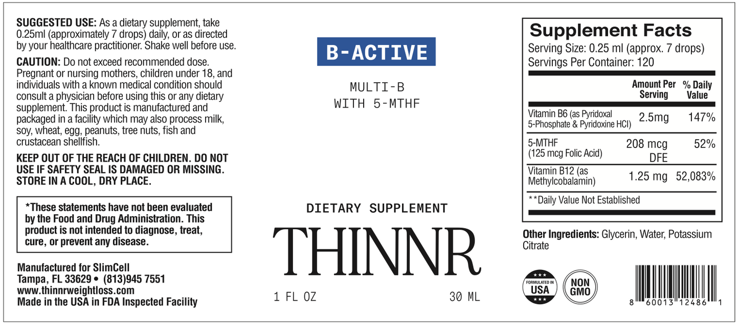 B-Active - Advanced B-Complex With 5-MTHF!